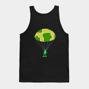 Toy Paratrooper Skydiving Tank Top